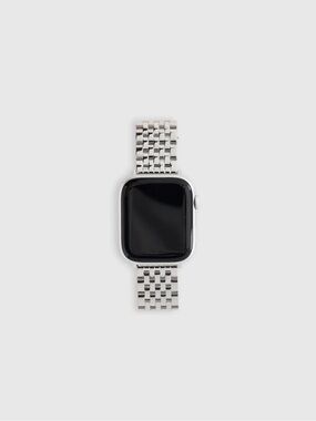 QUINCE Stainless Steel Bracelet Band Silver 38mm-42mm 106